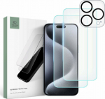 Tech-Protect TEMPERED GLASS TECH-PROTECT SUPREME SET 3-PACK IPHONE 16 PRO CLEAR