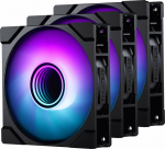 PHANTEKS M25 Gen2 PWM D-RGB L&uuml;fter, 3er-Pack - 120mm, schwarz