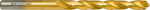 Abraboro drill bit Baildon metal drill bit DIN 338 RN 8 mm, HSS TiN (S), 117-75 mm (grip 3-plane)