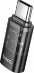 HOCO adapter Typ C (male) do Lightning (żeński) UA36D transparent black