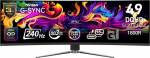 MSI Monitor MPG 491CQPX QD-OLED LED/QD-LED/Curved/240Hz/49 cali/Czarny