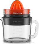 Taurus Citrus Glass electric citrus press 1 L 30 W Black, Red, Transparent