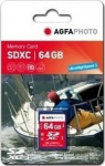 AgfaPhoto SDXC Card 64GB High Speed Class 10 UHS I U1 V30
