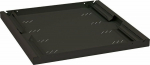 Triton Triton 19" Component Shelf for Network Cabinets, Slideless Unit, Depth 550 mm, 80 kg, black RAL 9005 - RAB-UP-550-A4