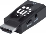 MANHATTAN HDMI auf VGA-MIKROKON. optional MikroUSB current port