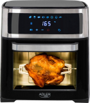 Adler | Airfryer Oven | AD 6309 | Power 1700 W | Capacity 13 L | Stainless steel/Black