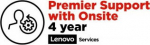 LENOVO 4YR PREMIER SUPPORT NBD OS UPGRADE FROM 3YR PREMIER SUPPORT: TP E-SERIES/TP 11E, THINKBOOK