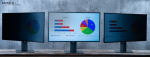 KAPSOLO 2-ways privacy filters / Removable privacy screen for 68.58cm (27") Wide 16:9 - Monitor - Frameless display privacy filter - Transparent - privacy - 16:9 - 30&deg; (KAP11019)