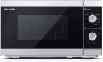 Sharp Microwave oven with grill Freestanding 800W 20liter Silver/sort