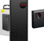 LiPo PowerBank 20000mAh 22.5W PD3.0 QC3.0 2xUSB + USB C Adaman Metal black BASEUS