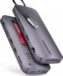 AXAGON USB-C 10Gbps GEN2COMBO 12in1 Hub | HMC-12GM2