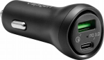 Spigen Charger Car Charger Spigen SteadiBoost F31QC 2-port Car Charger PD 27W QC 3.0 Black