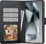 Kaitse&uuml;mbris kaanega Wallet, Samsung Galaxy A26 5G, must, Tech-Protect