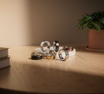 Oura Ring 4 smart ring, Silver, size 9