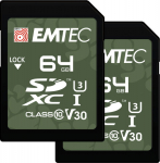 Emtec SDXC 64GB UHS-I U3 V30 Outdoor 2 pcs