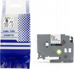 Tape BROTHER TZe-121 9mm x 8m black on clear replacement