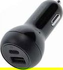 OTTERBOX STANDARD CAR CHARGER 32W - 1 USB-C 20W + 1 USB-A 12W - BLACK