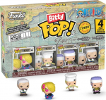 Funko Bitty Pop! 4-Pack: One Piece - Sanji, Zeff, Krieg, Bitty Pop! Chase Vinyl Figures