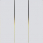 Touch Light Switch ZigBee Avatto TS60-EU-W3 Triple TUYA (white)