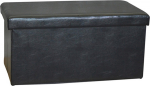 Astar OTTOMAN XYF634B BLACK 76.5X40.5X40.5