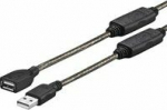 Vivolink USB 2.0 ACTIVE CABLE A MALE -, A FEMALE