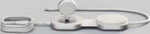 ZENS Pro 3 - Wireless charging mat - 140 watt - 3 output contacts (USB-C, magnetic) - MFI-certified - vit