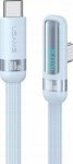 Kabel USAMS US-SJ653 PD 100W USB-C/USB-C 1.2m niebieski