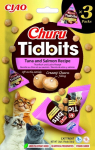 INABA Churu Tidbits Tuna with salmon - cat treats - 3x12g