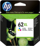 HP 62XL Tri-color (C2P07AE) Ink Cartridge, CMY