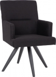 Chair TOMSON swivel, dark grey