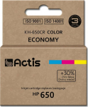 Actis KH-650CR ink (replacement for HP 650 CZ102AE; Standard; 9 ml; color)