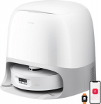 Roborock Qrevo Curv 2 FlowX Robotic Vacuum Cleaner White