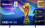 Hisense 55A6S, 139.7 cm (55"), 3840 x 2160 Pixel, QLED, Smart-TV, WLAN, Schwarz