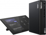 Lenovo ThinkSmart Tiny Kit, Intel&reg; Core  i3-13100T (P-cores 2.50GHz, 12MB), W11 IoT ETP CLB GAC 64 Nordics (EN/FI/SV/DK/NO), 16.0GB, 1x256GB SSD M.2 2280 PCIe Gen4 TLC Opal, Intel&reg; UHD Graphics 730, BT 5.3, Intel&reg;AX211vPro, 90W, 1YR Premier NBD,1 Yea ...