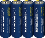 ESP Guitar Company Esperanza Alkaline batteries AA 4 szt. shrinkwrap