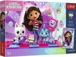Trefl PUZZLE 100 PremPlus Kids Colorful cat world 16551