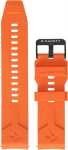 Garett V 22mm Vibrant Orange Silicone Strap
