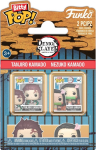 Funko Bitty Pop! 2-Pack: Demon Slayer - Tanjiro Kamado & Nezuko Kamado Vinyl Figures