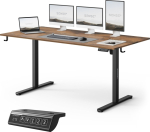 Desk SENSE7 NOJO LIGHT Dark brown 160 cm x 80 cm