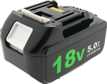 PATONA Premium Battery for Makita BL1850LED (18V 5.0Ah LED) Black