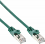 InLine Patchcord F/UTP, Cat.5e, zielony 5m (71505G)