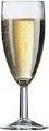 Esmeyer champagne glass/Sektkelch"FIVESTAR" Inhalt 0.15 l Dia. 60 mm x H 156 mm shapely
