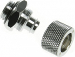 Bitspower Anschluss gerade G1/4 Zoll AG auf 11/8mm - Shiny silver