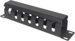 INTELLINET Kabelmanagement f. 10"-cabinets 1HE with aperture SW