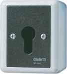 JUNG 833.18 G - key switch - 1P - Kabelgebunden - thermoplastic - Schwarz - Wei&szlig; - IP44