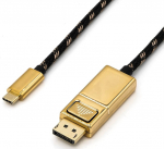 ROLINE Gold - DisplayPort-Kabel - USB-C (M)