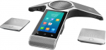 Yealink CP960, IP-Conference phone, Tasten, contact, Silber, 12.7 cm (5"), 720 x 1280 Pixel, G.711alaw, G.722, G.722.1, G.723, G.723.1, G.726, G.729ab, OPUS, iLBC