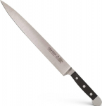 G&uuml;de Alpha ham knife 26 cm POM black 1765/26