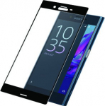 Ekraanikaitseklaas Sony Xperia XZ / XZs, kumera musta &auml;&auml;rega, PanzerGlass