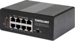 INTELLINET 8-Port PoE+ Gigabit Switch withh PoE-Passthrough